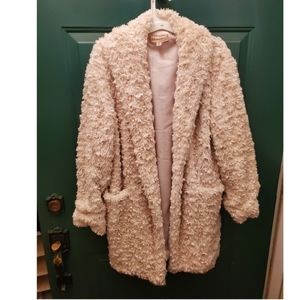 Philosophy, size XS cream colored coat